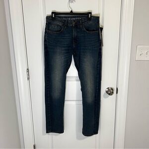 BUFFALO DAVID BITTON ASH-X SLIM STRETCH MEN'S BLUE DENIM JEANS - 32x30 - NWT